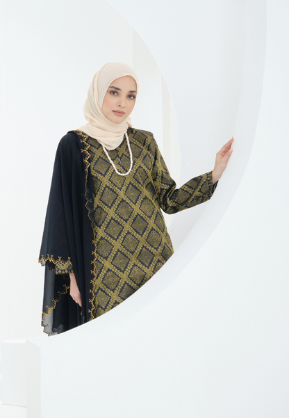 Songket Cenderawasih  - Black