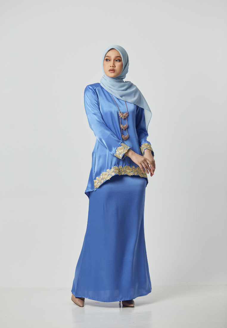 Kurung Moleq - Light Blue