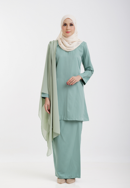 Kurung Embun - Turqoise