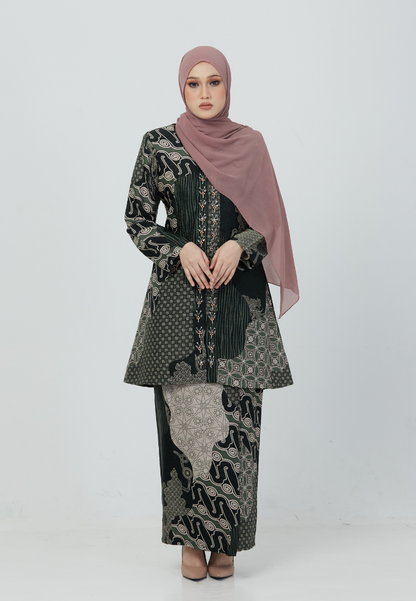 Kebaya Nusantara | Emerald Green