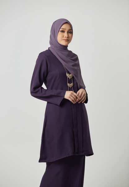 Kebaya Anggun - Dark Purple