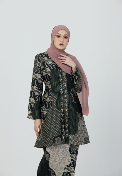 Kebaya Nusantara | Emerald Green