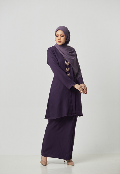 Kebaya Anggun - Dark Purple