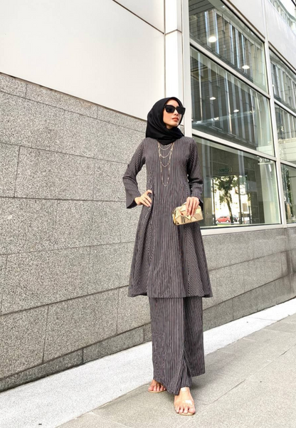 Kurung Khalsom - Black