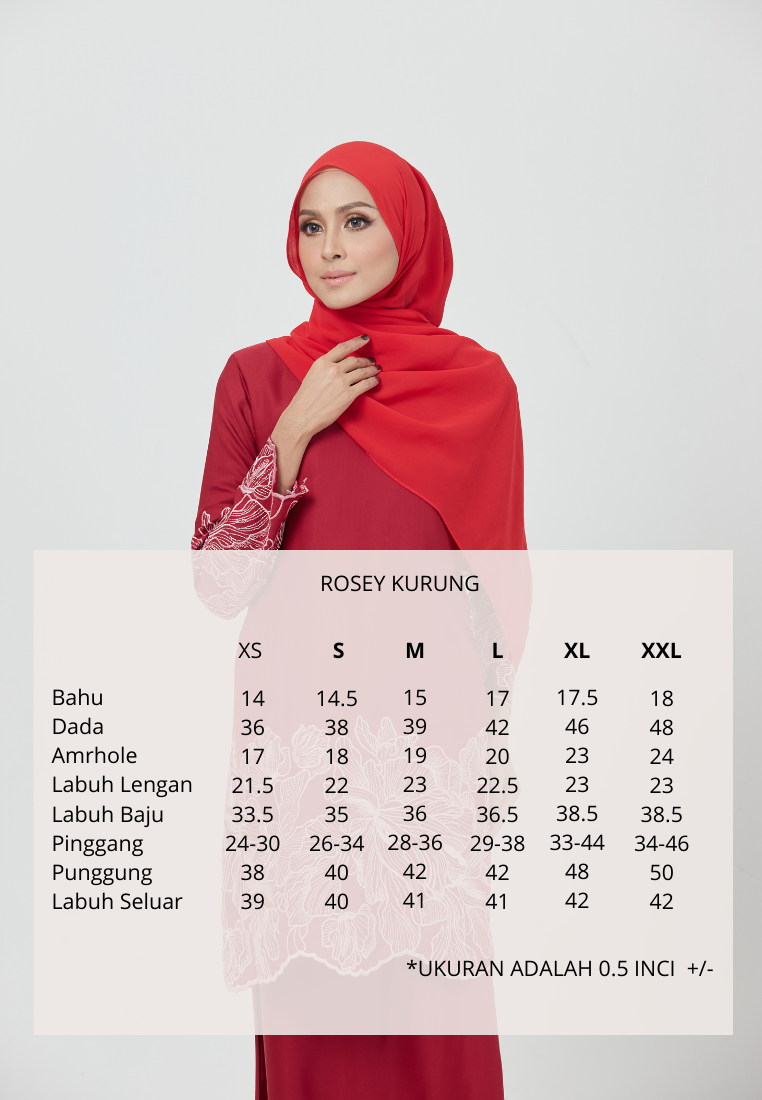 Rosey Kurung | Black