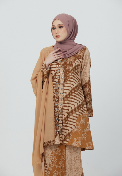 Kebaya Nusantara | Light Brown