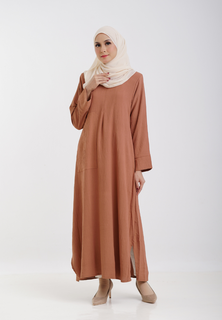 Ameena Caftan - Brown