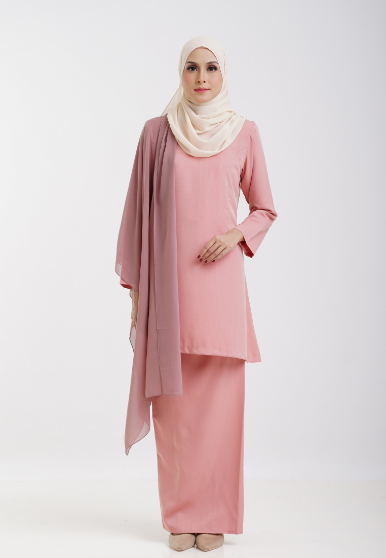 Kurung Embun - Pink