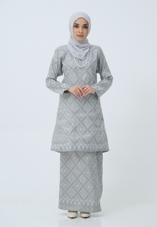 Songket Cenderawasih  - Grey