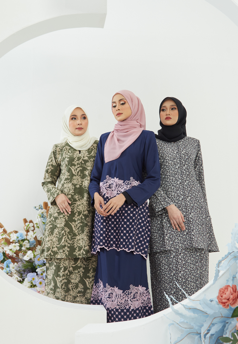 Medina Kurung | Dark Teal