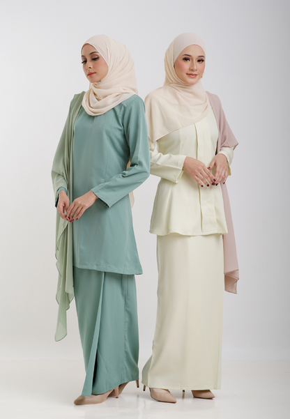 Kurung Embun - Turqoise