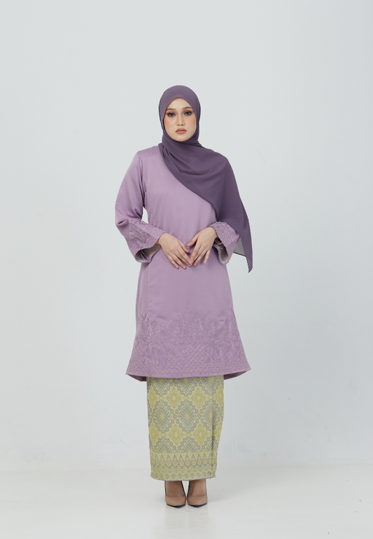 Kurung Gemersek | Lilac