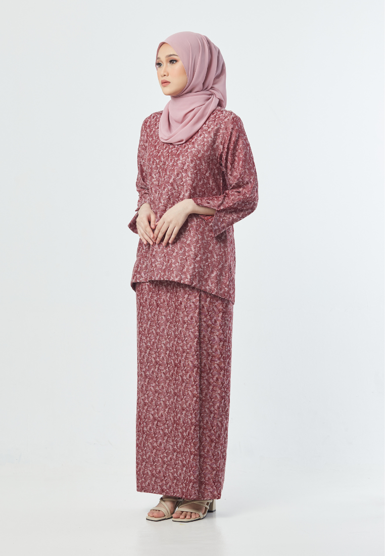 Khaleeda Kurung Kedah | Red