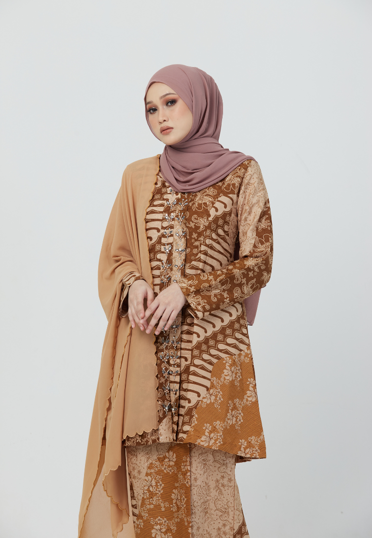 Kebaya Nusantara | Light Brown