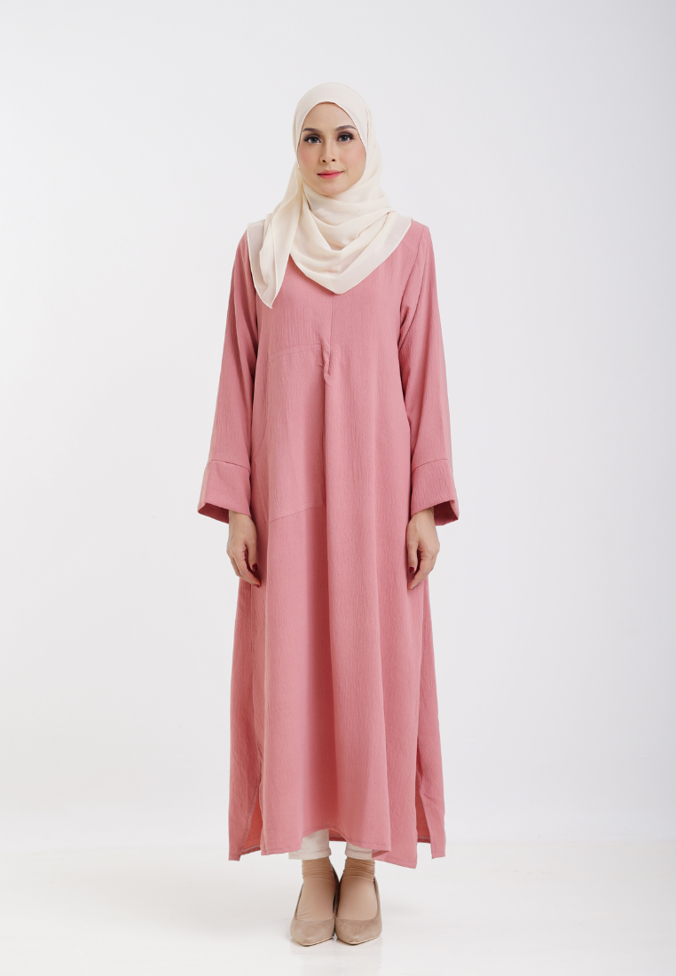 Ameena Caftan - Salmon