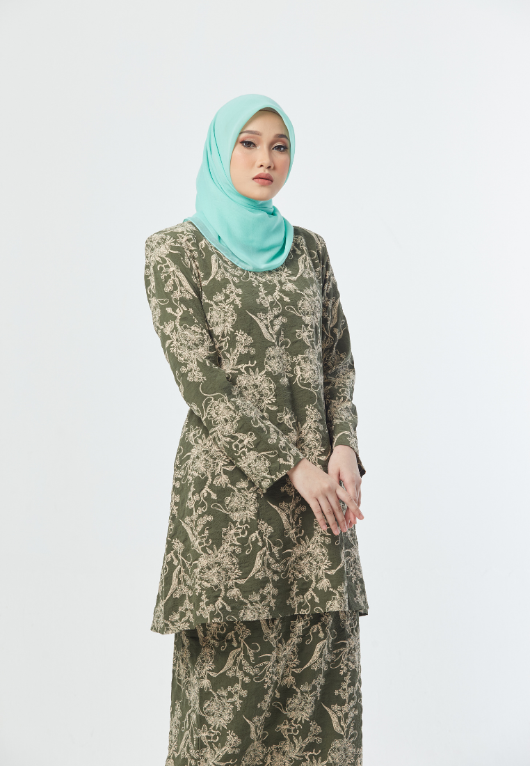 The Khaleesa Kurung | Green