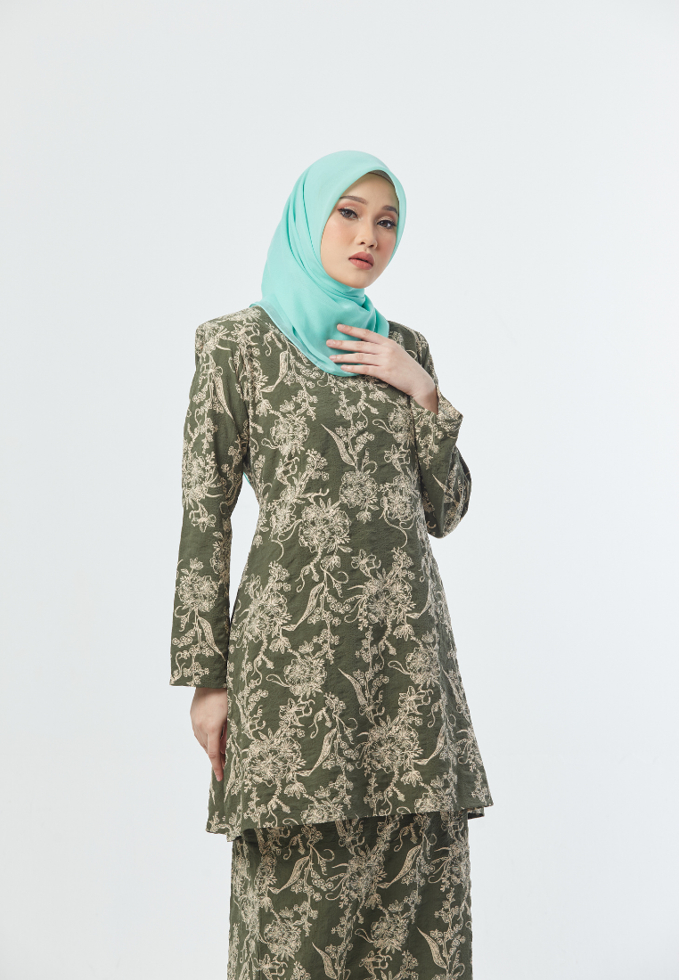 The Khaleesa Kurung | Green