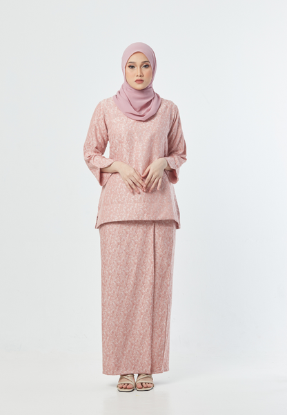 Khaleeda Kurung Kedah | Pink