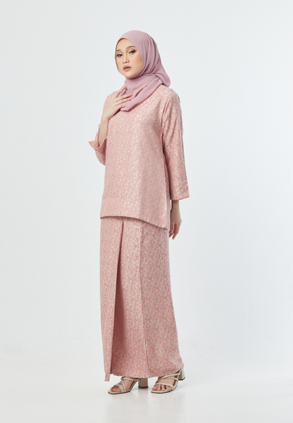 Khaleeda Kurung Kedah | Pink