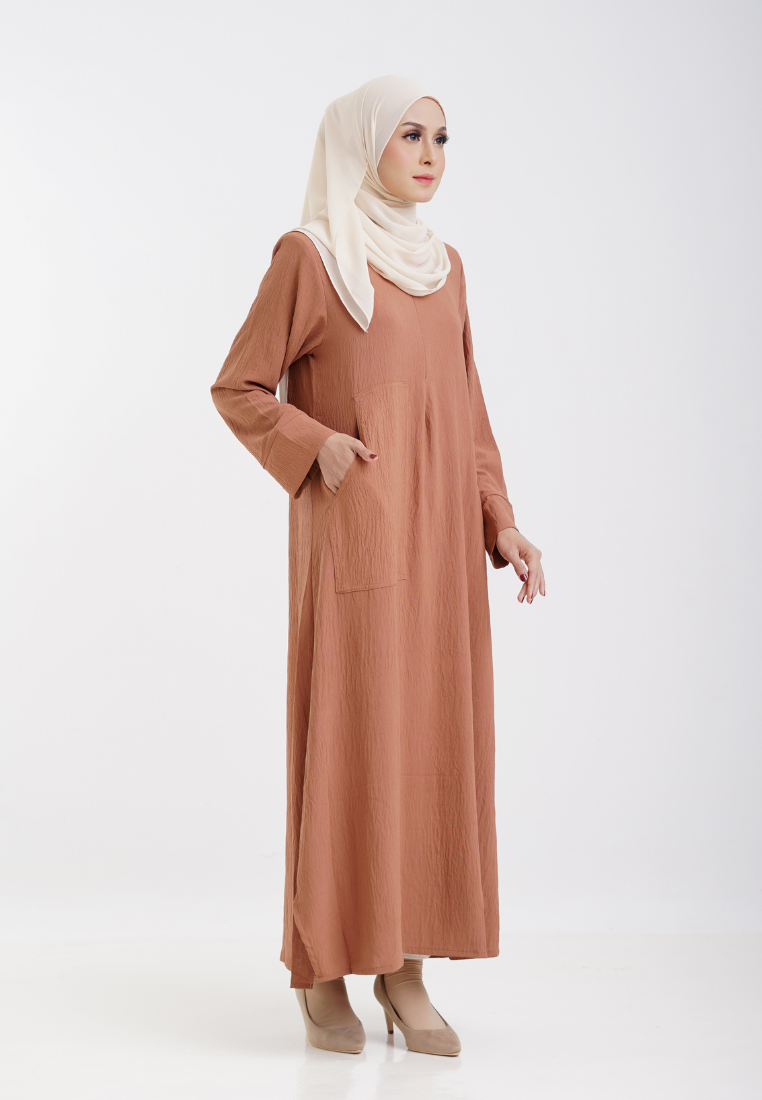 Ameena Caftan - Brown