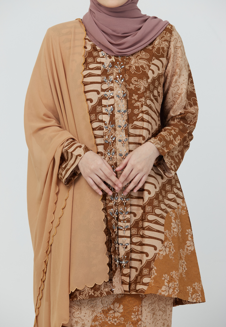 Kebaya Nusantara | Light Brown