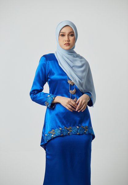 Kurung Moleq - Royal Blue