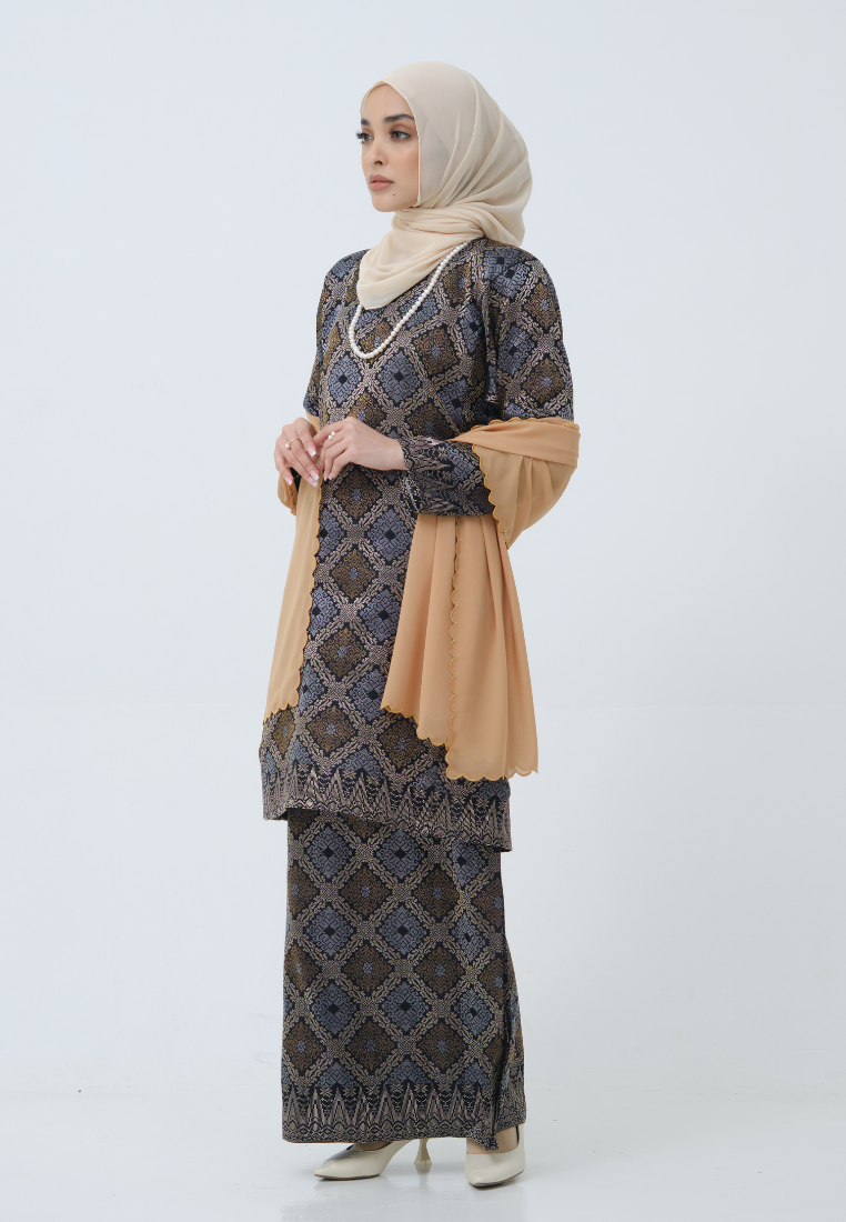 Songket Cenderawasih  - Black Gold