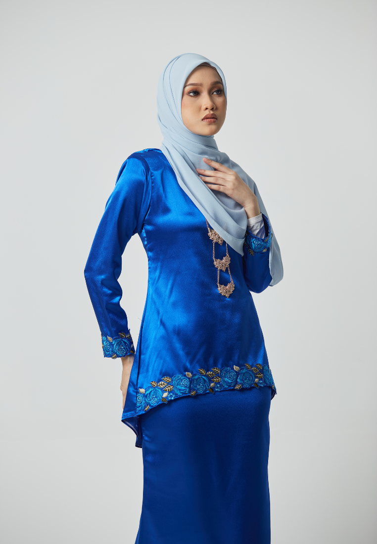 Kurung Moleq - Royal Blue