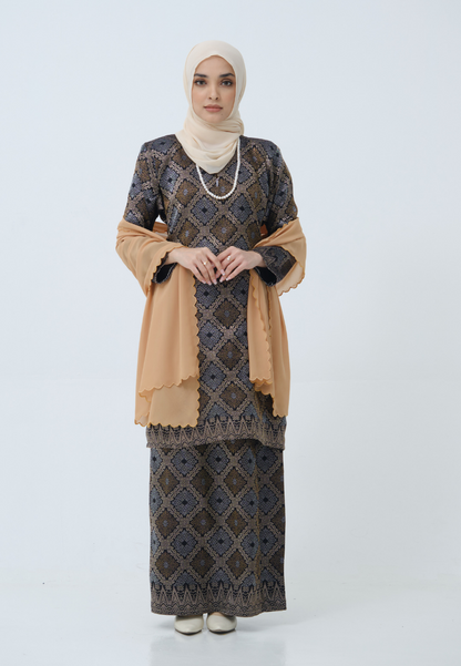 Songket Cenderawasih  - Black Gold