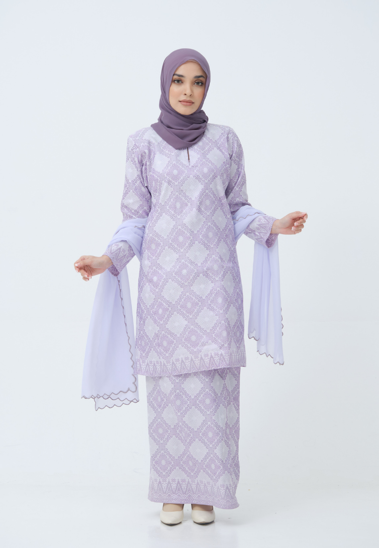 Songket Cenderawasih  - Lavender