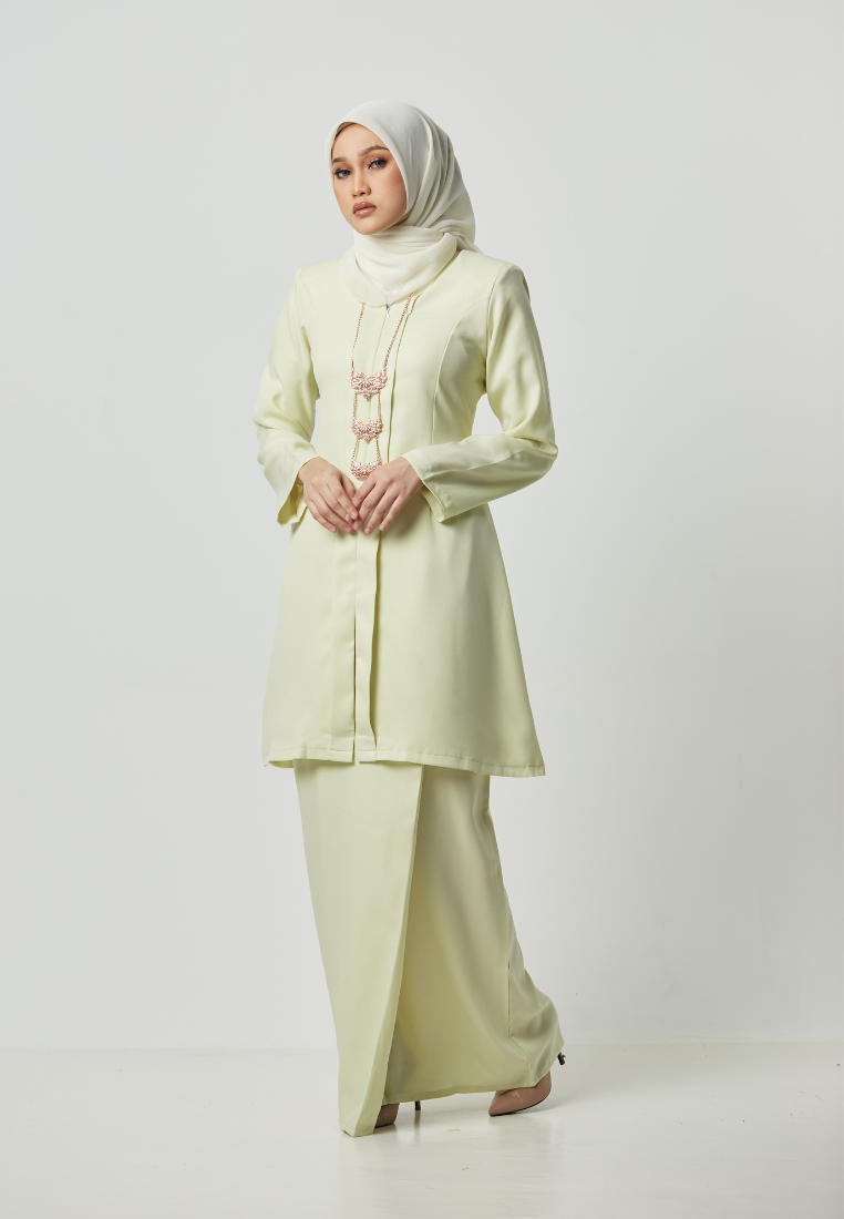 Kebaya Anggun - Light Yellow