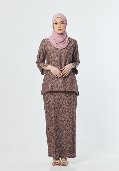 Khaleeda Kurung Kedah | Maroon