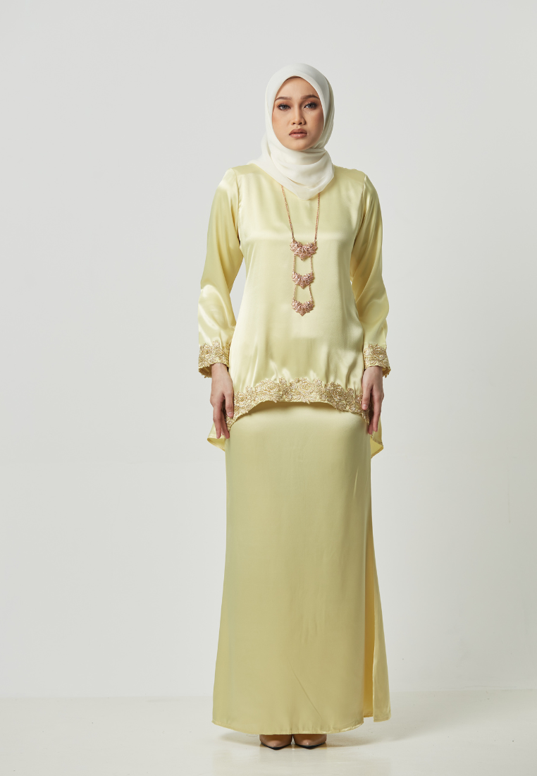 Kurung Moleq - Light Yellow