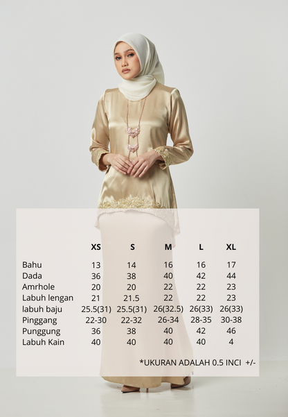 Kurung Moleq - Black