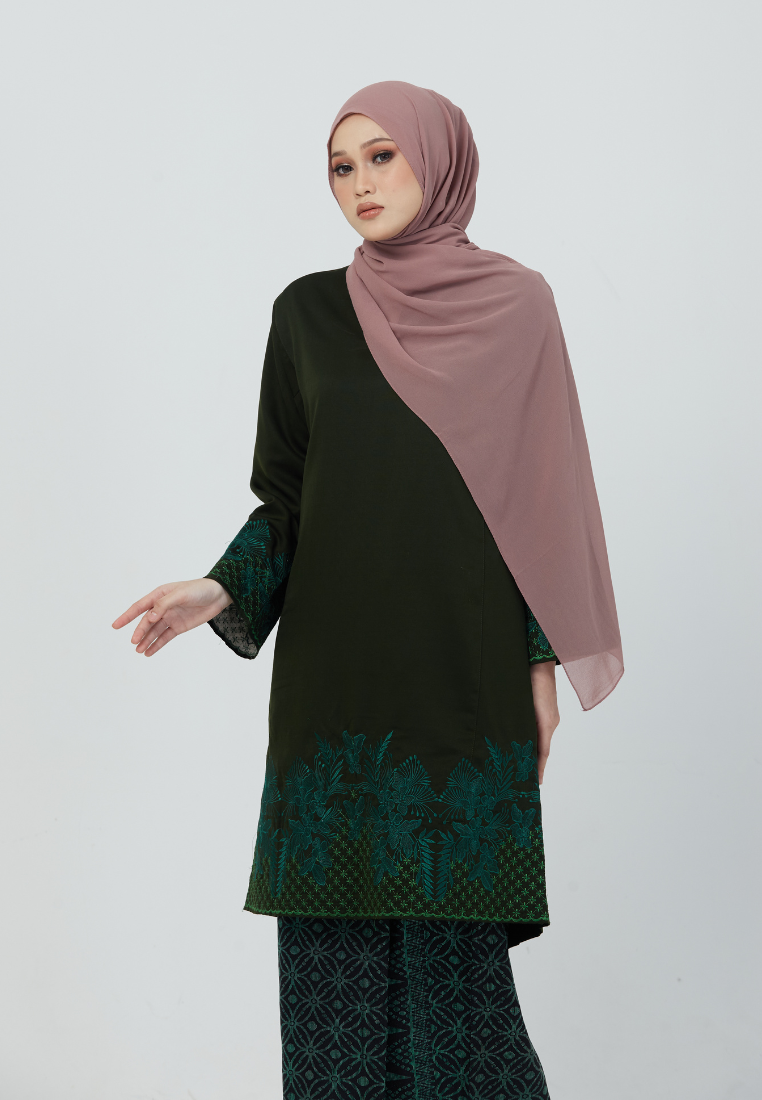 Kurung Gemersek | Emerald Green