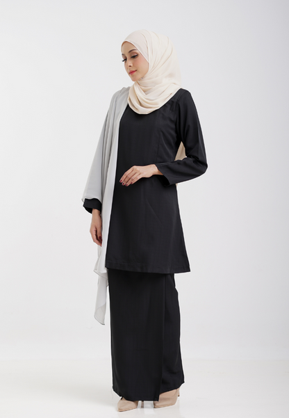 Kurung Embun - Black