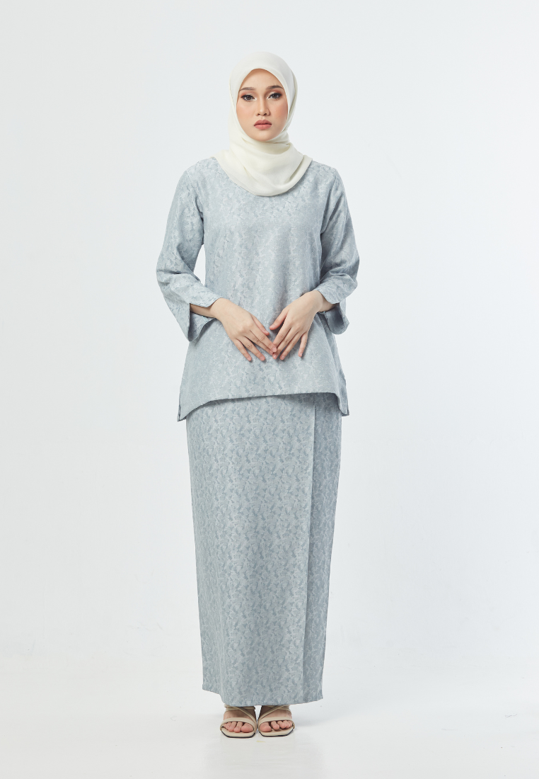 Khaleeda Kurung Kedah | Baby Blue