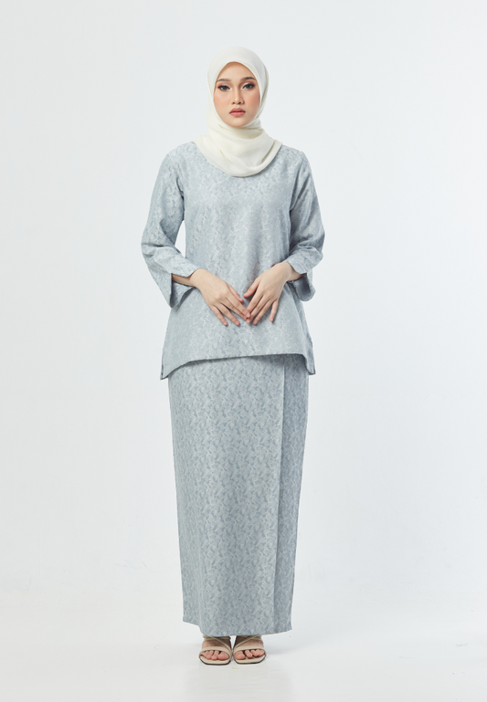 Khaleeda Kurung Kedah | Baby Blue