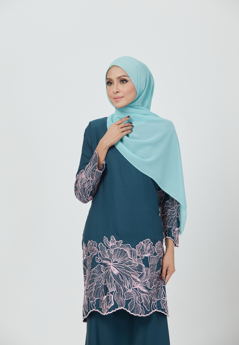 Rosey Kurung | Emerald