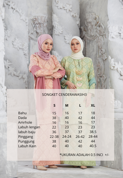 Songket Cenderawasih - Lime Green