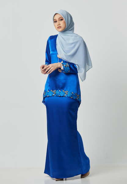 Kurung Moleq - Royal Blue