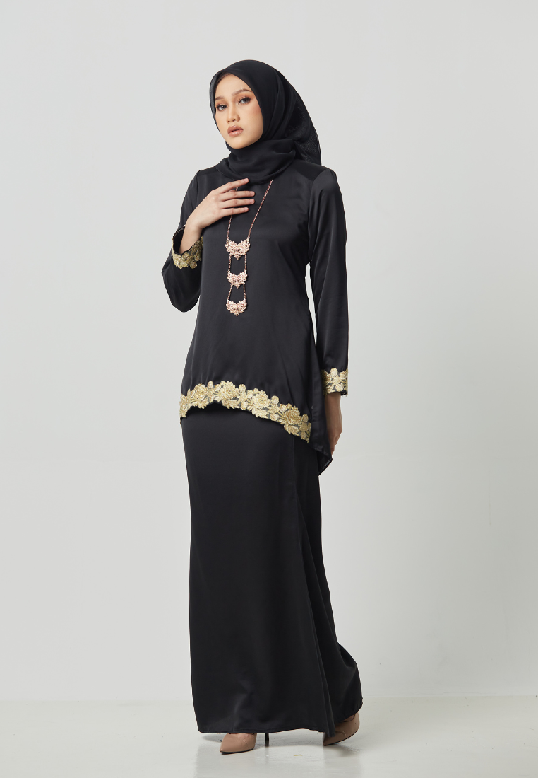 Kurung Moleq - Black